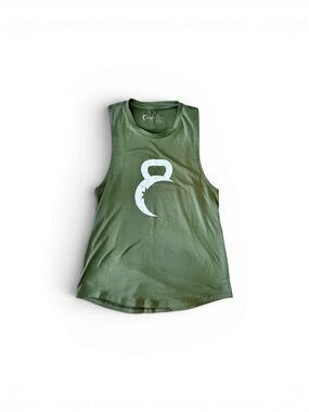ZYIA Active Olive Green Crewneck Top